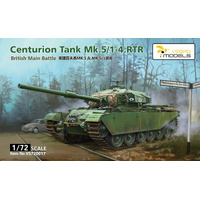 Vespid 1:72 Scale Centurion Tank Mk.5/1-4.RTR Model Kit VS720017