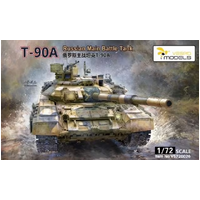 Vespid T-90A Russian Main Battle Tank 1:72 Scale Model Kit VS7200226