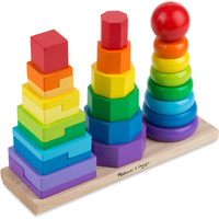 Melissa & Doug Geometric Stacker MND567 ** 