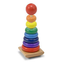 Melissa & Doug Wooden Rainbow Stacker MND576**