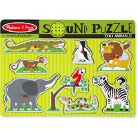 Melissa & Doug Sound Puzzle Zoo Animals MND727