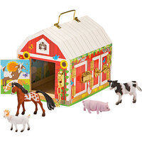 Melissa & Doug Wooden Latches Barn MND2564