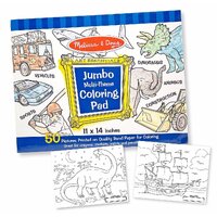 Melissa & Doug Jumbo Colouring Pad Blue MND4226