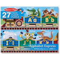 Melissa & Doug Alphabet Express 27pc Floor Puzzle MND4420 ** 