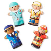 Melissa & Doug Hand Puppets Jolly Helpers 4 Pack MND9086