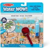 Melissa & Doug On the Go Water WOW! Around Town Deluxe Water-Reveal Pad MND9457