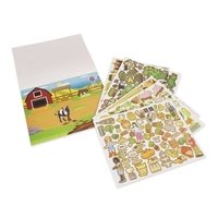 Melissa & Doug Reusable Sticker Pad - Farm MND30501