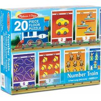 Melissa & Doug Number Train 20pc Floor Puzzle MND31000