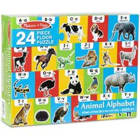 Melissa & Doug Animal Alphabet 24pc Floor Puzzle MND31001