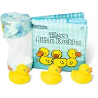 Melissa & Doug Float-Alongs Three Little Duckies Bath Book 31200