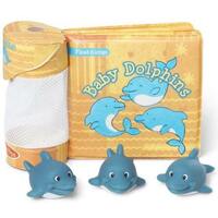Melissa & Doug Float-Alongs Baby Dolphins Bath Book 31201