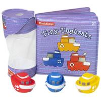 Melissa & Doug Float-Alongs Tiny Tugboats Bath Book MND31203
