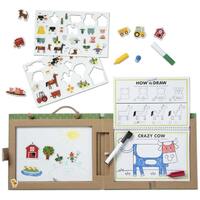 Melissa & Doug Natural Play - Play Draw Create - Farm MND31325 ** 
