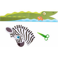 Melissa & Doug Scissor Skills Activity Pad Safari MND32006