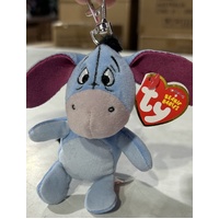 TY Beanie Babies Clip Disney Winnie the Pooh EEYORE 34061
