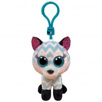 TY Beanie Boo Clip Atlas Aqua Fox TY35249