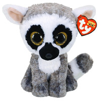 TY Beanie Boos Medium Linus Lemur TY36472
