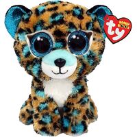 TY Beanie Boos Regular COBALT Blue Leopard TY36691