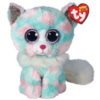 TY Beanie Boo Medium Opal Pastel Cat TY37288