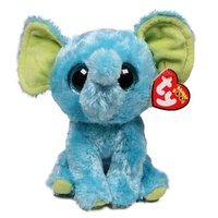 TY Beanie Boos Regular TRUNKLES Blue Elephant TY37359
