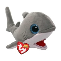 TY Beanie Boos Regular FINNEGAN Gray Shark T22-37376