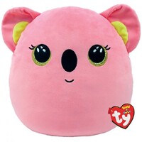 TY Squishy Beanies 35cm POPPY Koala Pink TY39313 **