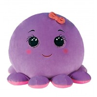 TY Beanie Squish A Boo 35cm OCTAVIA Octopus Purple TY39339 **