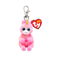 TY Beanie Bellies Clip SKYLAR Pink Unicorn T54-43102
