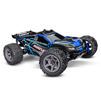 TRAXXAS Rustler BL-2s Radio Control Brushless 4x4 (Battery & Charger NOT inc) 67164 BLUE