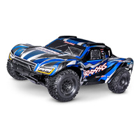 Traxxas Maxx Slash Short Course R/C Truck 102076 BLUE (Battery/Charger Not Included)