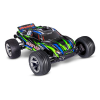 TRAXXAS Rustler BL-2s Radio Control Brushless 2WD (Battery & Charger NOT inc) 37354 GREEN