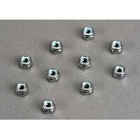 Traxxas 4mm Nylon Locking Nuts (10) 1747