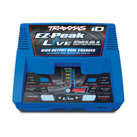 Traxxas EZ-Peak® Live Dual 26+ amp NiMH/LiPo Fast Charger with iD® Auto Battery Identification and Bluetooth 2973a
