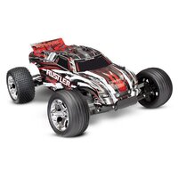 TRAXXAS Rustler Ready-To-Race Radio Control 55 Kmh with Battery & Charger 37054-1 Red