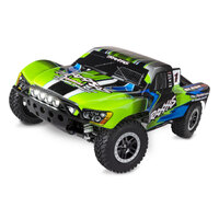 Traxxas Slash 4X4 1:10 Scale Electric R/C Short Course Truck with LED lights - Green 68054-61