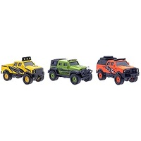Mighty Fleet Diecast 3pk #3 - Pick Up Truck, SUV & Off Road Truck FR57293