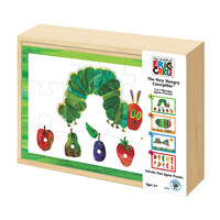 Eric Carle The Very Hungry Caterpillar 4 in 1 Wooden Jigsaw Puzzle 30138 **
