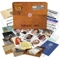 University Games Murder Mystery Party Case Files - Underwood Cellars 33280