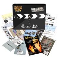 Murder Mystery Party Case Files Crime Investigation - Murder Noir Game 33286