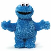 Sesame Street Cookie Monster Soft Toy 25cm U75362