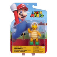 Nintendo Super Mario 4" Action Figure - Hammer Bro with Hammer 68518