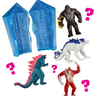 Monsterverse Godzilla x Kong The New Empire Crystal Monster Reveal 2" Mini Figure Blind Pack 35741