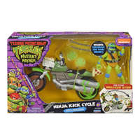Teenage Mutant Ninja Turtles: Mutant Mayhem Ninja Kick Cycle with Exclusive Leonardo Figure 83431