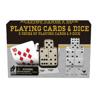 Cardinal Classics Playing Cards & Dice - 2 Decks of Cards & 5 Dice ASM6031691