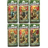 The Corps! Soldiers of Honour Action Figures Styles Vary; One Supplied AL33900