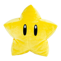 Club Mocchi Mocchi Super Mario Large Super Star Plush T12892