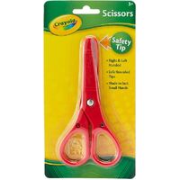 Crayola Kids Safety Tip Scissors - Red 693002A