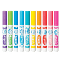 Crayola Ultra Clean Washable Colour Max Bright Markers 10pk 587855