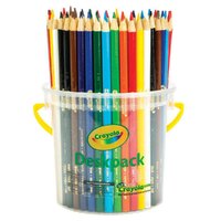 Crayola 48 Coloured Pencil Deskpack 12 Colours **