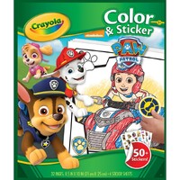 Crayola Paw Patrol Colour & Sticker 046920